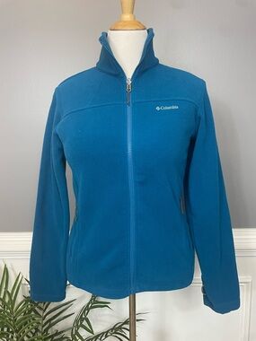 Columbia Teal Full-Zip Jacket